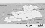 Gray Panoramic Map of Bourges