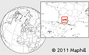 Blank Location Map of Condom, highlighted parent region