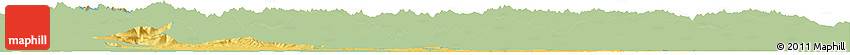 Savanna Style Horizon Map of Haute-Garonne, single color outside