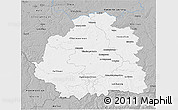 Gray 3D Map of Indre