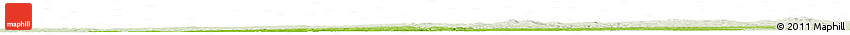 Physical Horizon Map of Indre, lighten