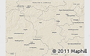 Shaded Relief 3D Map of Issoudun