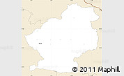 Classic Style Simple Map of Douai
