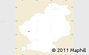 Classic Style Simple Map of Douai, single color outside