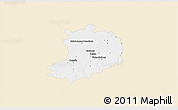 Classic Style 3D Map of Valenciennes, single color outside