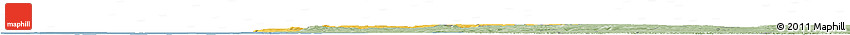 Savanna Style Horizon Map of Boulogne-sur-Mer