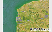 Satellite Map of Boulogne-sur-Mer