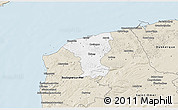 Classic Style 3D Map of Calais