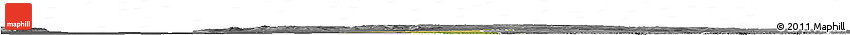 Satellite Horizon Map of Calais, desaturated