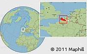 Savanna Style Location Map of Pas-de-Calais, highlighted parent region