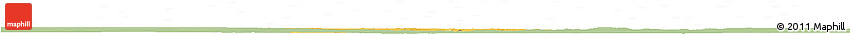 Savanna Style Horizon Map of Clermont, single color outside