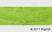 Physical Panoramic Map of Clermont