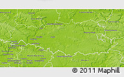 Physical 3D Map of Senlis
