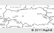 Blank Simple Map of Senlis
