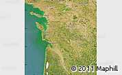 Satellite Map of Charente-Maritime