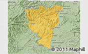 Savanna Style 3D Map of Privas