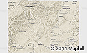 Shaded Relief 3D Map of Privas