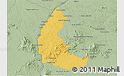 Savanna Style 3D Map of Apatou