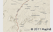 Shaded Relief 3D Map of Apatou