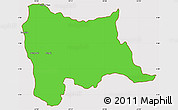 Political Simple Map of Grand-Santi, cropped outside