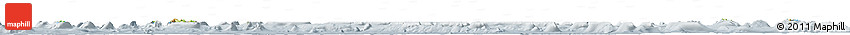 Physical Horizon Map of French Polynesia, lighten, semi-desaturated