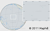 Savanna Style Location Map of French Polynesia, lighten, semi-desaturated