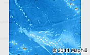 Satellite Map of French Polynesia, single color outside, bathymetry sea
