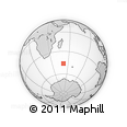 Outline Map of Crozet Archipelago