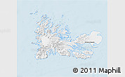 Classic Style 3D Map of Kerguelen