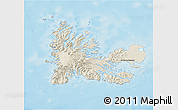 Shaded Relief 3D Map of Kerguelen