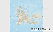 Shaded Relief Map of Kerguelen