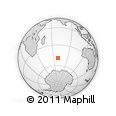 Outline Map of Kerguelen
