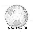 Outline Map of French Southern and Antarctic Lands