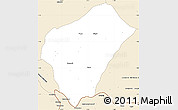 Classic Style Simple Map of Boumi-lowetsi (Mbigou)