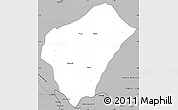 Gray Simple Map of Boumi-lowetsi (Mbigou)