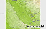 Physical 3D Map of Dola (Ndende)