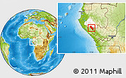 Physical Location Map of Dola (Ndende), highlighted parent region