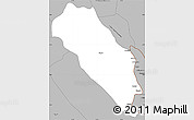 Gray Simple Map of Dola (Ndende)