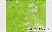 Physical 3D Map of Ndolou (Mandji)