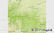 Physical 3D Map of Lope (Booue)