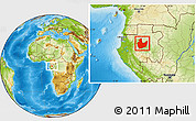 Physical Location Map of Lope (Booue)