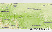 Physical Panoramic Map of Lope (Booue)