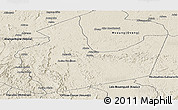 Shaded Relief Panoramic Map of Lope (Booue)