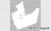 Gray Simple Map of Lope (Booue)