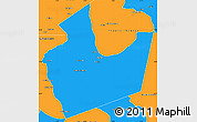Political Simple Map of Lope (Booue)