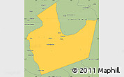 Savanna Style Simple Map of Lope (Booue)