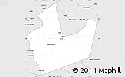 Silver Style Simple Map of Lope (Booue)