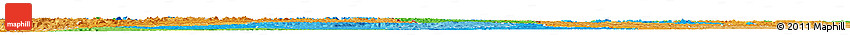 Political Shades Horizon Map of Ogooue-Lolo