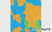 Political Map of Ogooue-Lolo