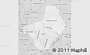 Silver Style Map of Ogooue-Lolo